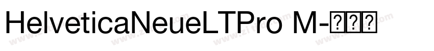 HelveticaNeueLTPro M字体转换